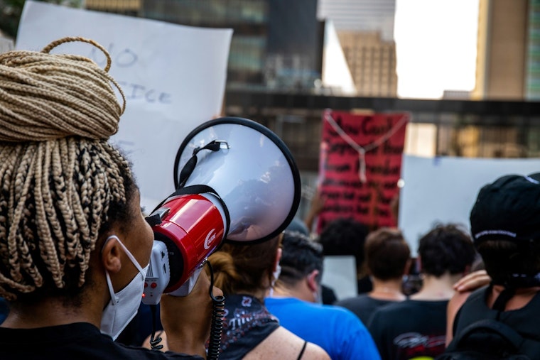 ProPublica Staff Hit Manhattan Sidewalk In Strike Rehearsal Showdown