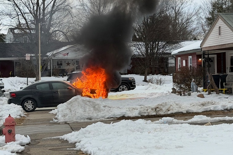Quick Response by Phoenixville Fire Department Extinguishes Vehicle Fire on Kenalcon Drive