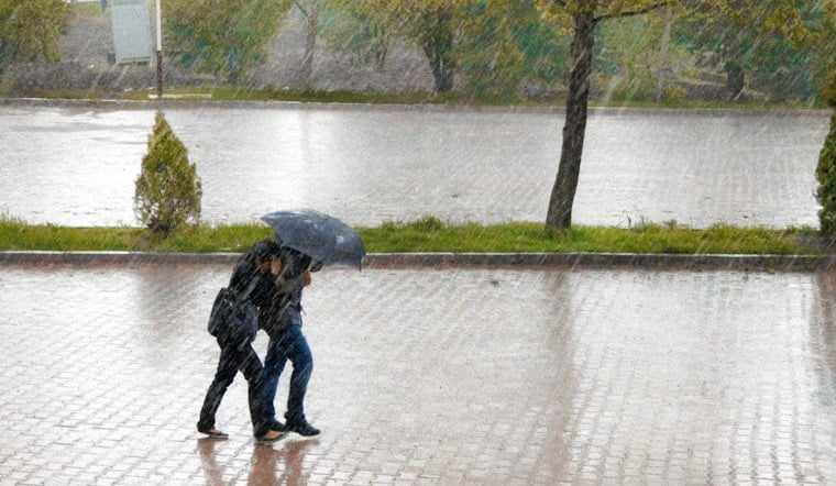 Raleigh Wakes Up Wet, Sun-Soaked and Wind-Whipped by Afternoon