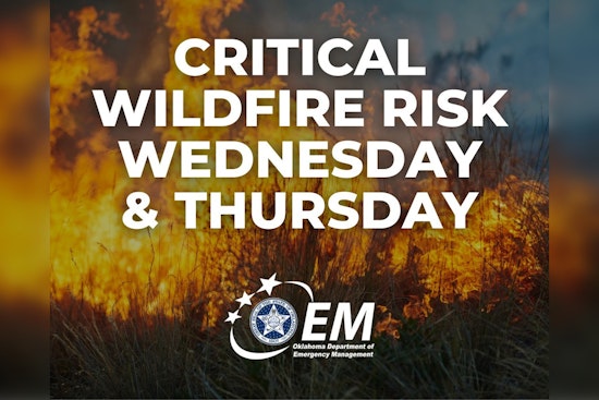 Sunny Skies, Red Flag as Fire Danger Whips Into Oklahoma City