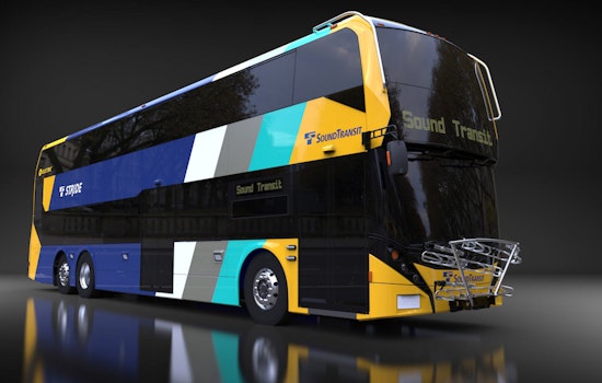 Renton Gets Stacked as Double-Decker E-Buses Roll Into New Transit Hub