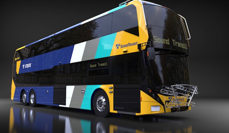 Renton Gets Stacked as Double-Decker E-Buses Roll Into New Transit Hub