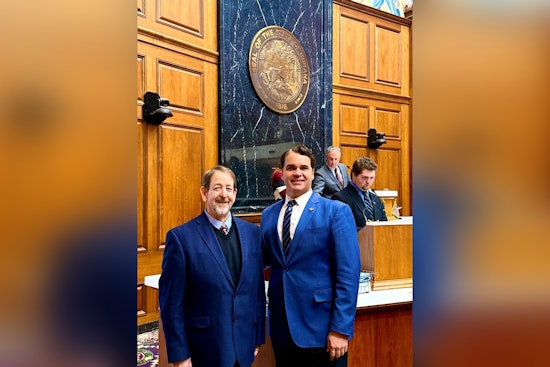 Rep. Beau Baird of Greencastle Invites Pastor Mark Wingler as 'Minister of the Day' at Indiana Statehouse