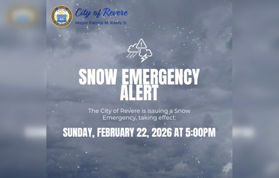 Revere Warns Drivers to Move It or Lose It in Snow Emergency Parking Crackdown