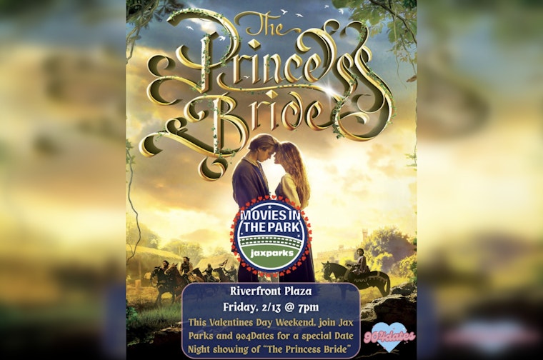 Riverfront Plaza Hosts 'Movies in the Park' Romance Edition Featuring "The Princess Bride" for Valentine's Week