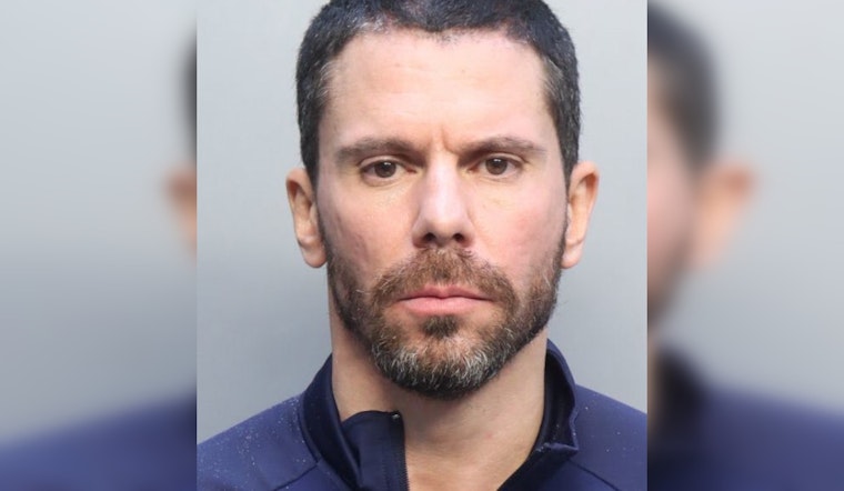 Riverside Crash Chaos As Panicked Miami Driver Jumps Into Cop Car