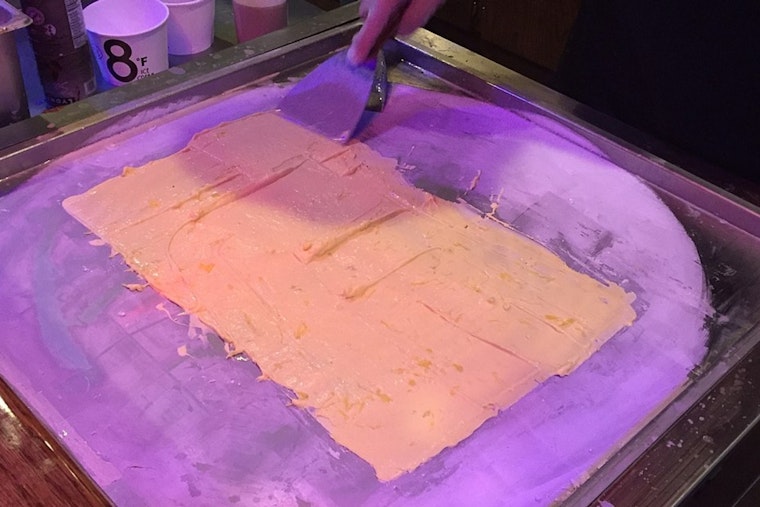 Rolled Ice Cream Craze Hits Flower Mound as Maya Creamery Moves In