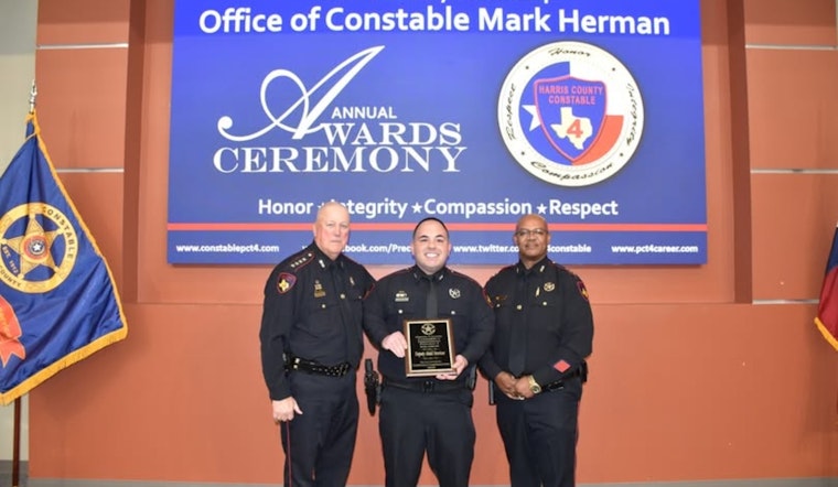 Rookie Harris County Deputy Snags Big Honor After $300K Charity Recovery