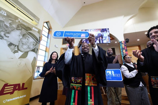 Roxbury's Twelfth Baptist Church Square Dedication Celebrates Black History with Mayor Wu