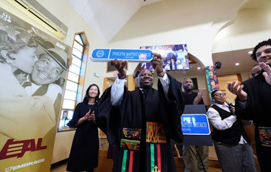 Roxbury's Twelfth Baptist Church Square Dedication Celebrates Black History with Mayor Wu