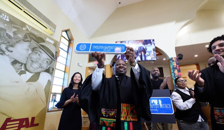 Roxbury's Twelfth Baptist Church Square Dedication Celebrates Black History with Mayor Wu