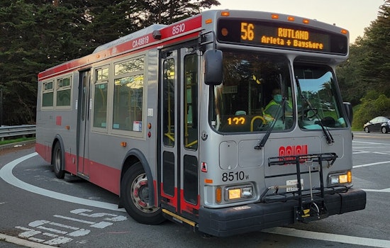Rush-Hour Snarl As Muni 12 Forced Off Sansome And Washington By FiDi Protest