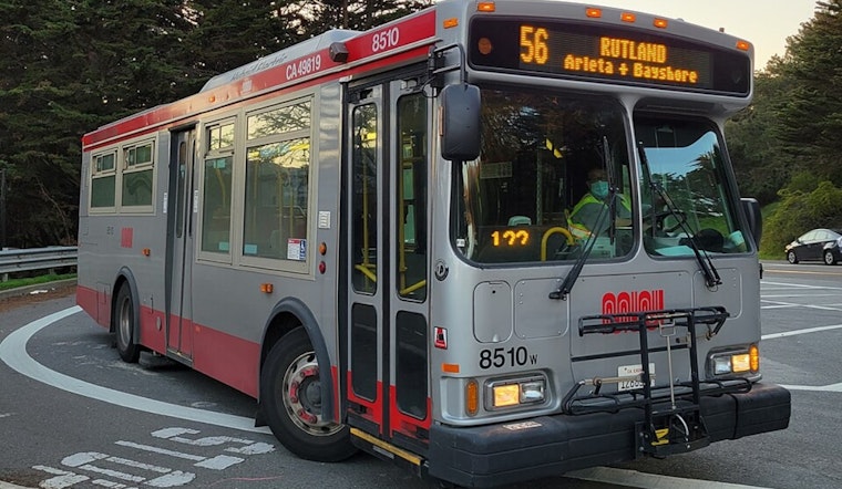 Rush-Hour Snarl As Muni 12 Forced Off Sansome And Washington By FiDi Protest