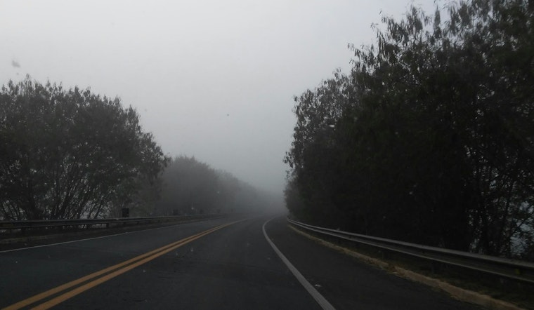 Sacramento Vanishes In Morning Fog Before Sunny Afternoon Rebound