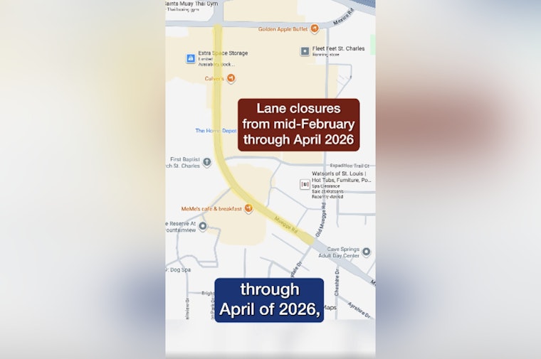 Saint Charles Commuters Alerted to Extended Road Work on Muegge Road Through April 2026 Due to Unforeseen Complications