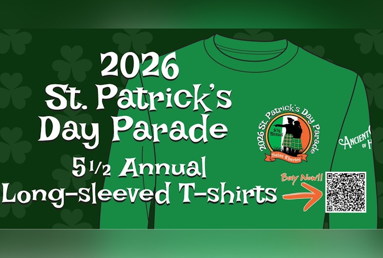 Saint Charles Embraces Irish Heritage with Limited-Edition Parade T-Shirts for St. Patrick's Day