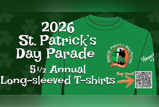 Saint Charles Embraces Irish Heritage with Limited-Edition Parade T-Shirts for St. Patrick's Day