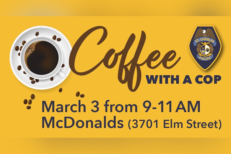 Saint Charles Police Host "Coffee with a Cop" to Foster Community Trust