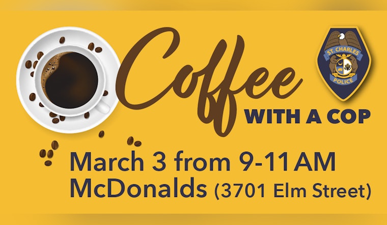 Saint Charles Police Host "Coffee with a Cop" to Foster Community Trust