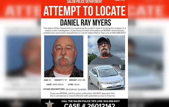 Salem Manhunt as Police Hunt 62-Year-Old After West Salem Stabbing