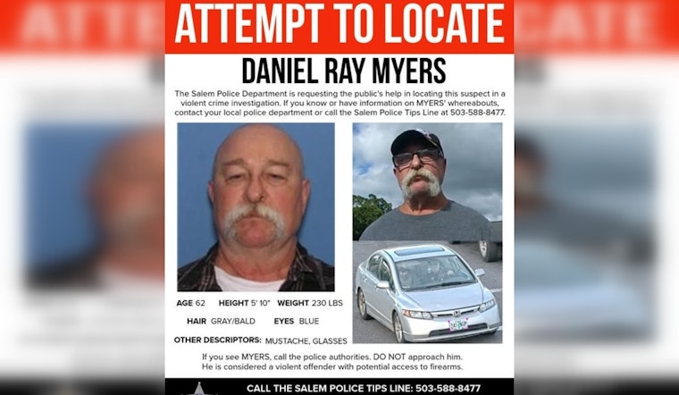 Salem Manhunt as Police Hunt 62-Year-Old After West Salem Stabbing