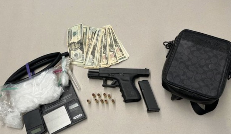 San Jose Cops Pull Over Car, Find Stolen Gun and a Pound of Meth
