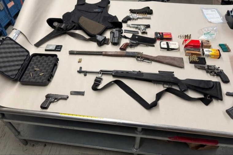 San Jose Metro Cops Nab Stolen Guns, Meth In Citywide Raids