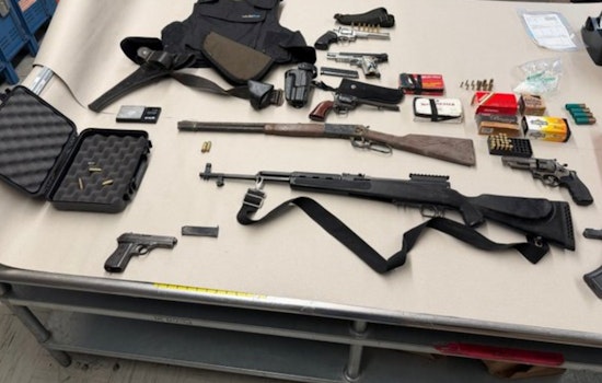 San Jose Metro Cops Nab Stolen Guns, Meth In Citywide Raids