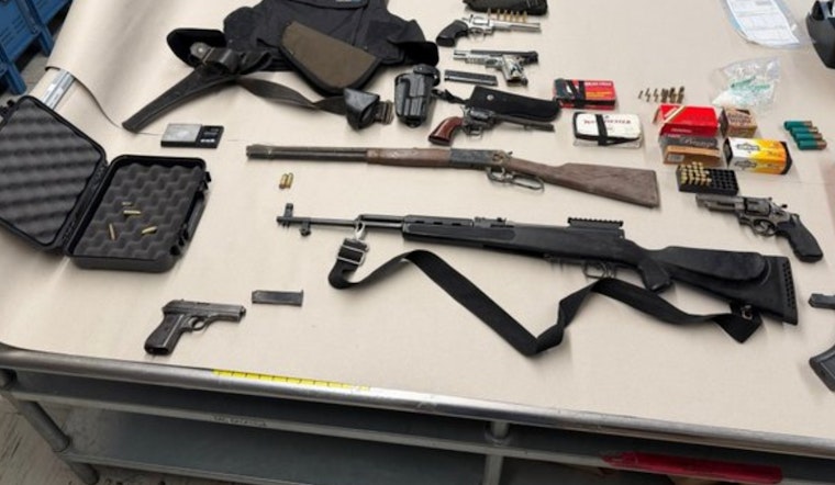 San Jose Metro Cops Nab Stolen Guns, Meth In Citywide Raids