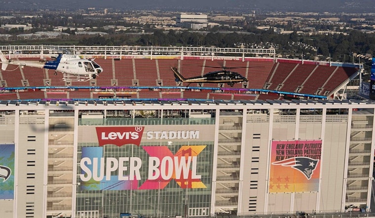 Santa Clara Super Bowl Crowd Stunned As Patriots Rookie Flattens Shirtless Field Crasher