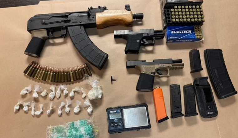 Santa Rosa Cops Seize Draco Ghost Gun, Cocaine in Roseland Raid