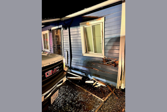 Santa Rosa Pickup Slams Into Home After Crash, Cops Bust Driver for Suspected DUI