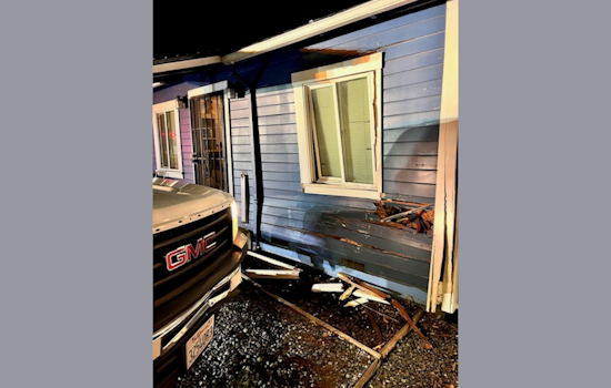 Santa Rosa Pickup Slams Into Home After Crash, Cops Bust Driver for Suspected DUI