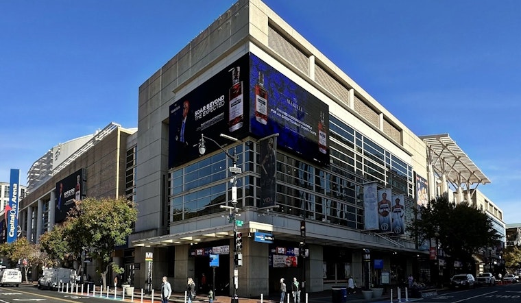 Scaffolds Up As Capital One Arena Facelift Takes Over Downtown D.C.