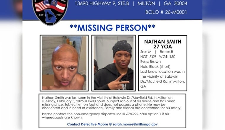 Search Intensifies for Missing DJ Young Slade, Son of Atlanta Rapper Lil Jon, in Milton, Georgia