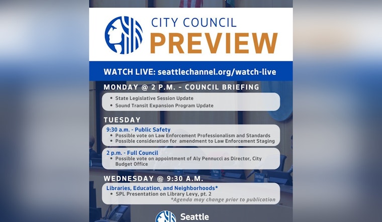 Seattle Council Crams Budget Showdown, Police Fights Into Two-Day Blitz