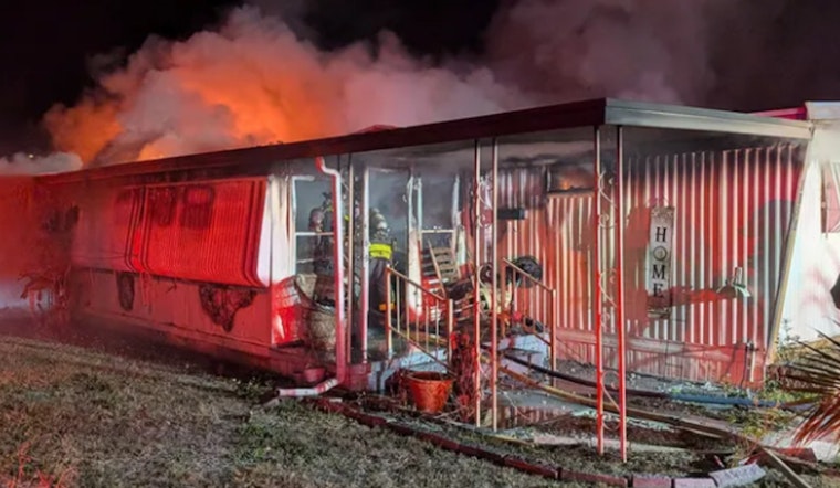 Sebring Manufactured Home Blaze Leaves 2 Dead, 1 Airlifted In Late-Night Chaos