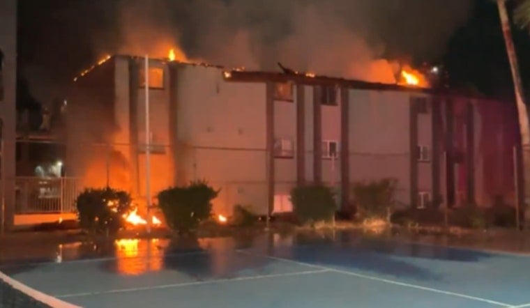 Second Alarm Chaos as Phoenix Apartment Complex Emptied Amid Blaze