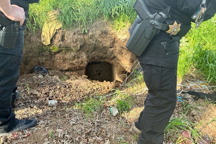 Secret Tunnel Homeless Camp Under Stockton Bridge Stuns City Officials