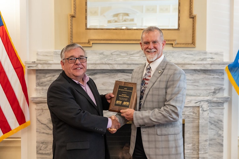 Senator Warren Hamilton of McCurtain Honored with AFR Legislative Advocacy Award for Supporting Oklahoma Agriculture