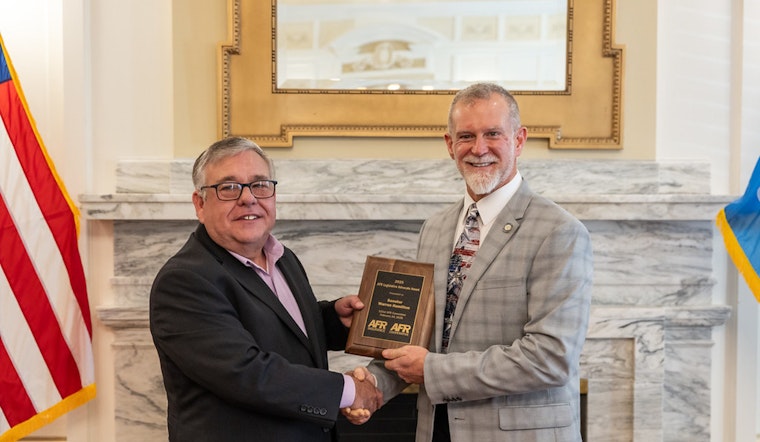 Senator Warren Hamilton of McCurtain Honored with AFR Legislative Advocacy Award for Supporting Oklahoma Agriculture