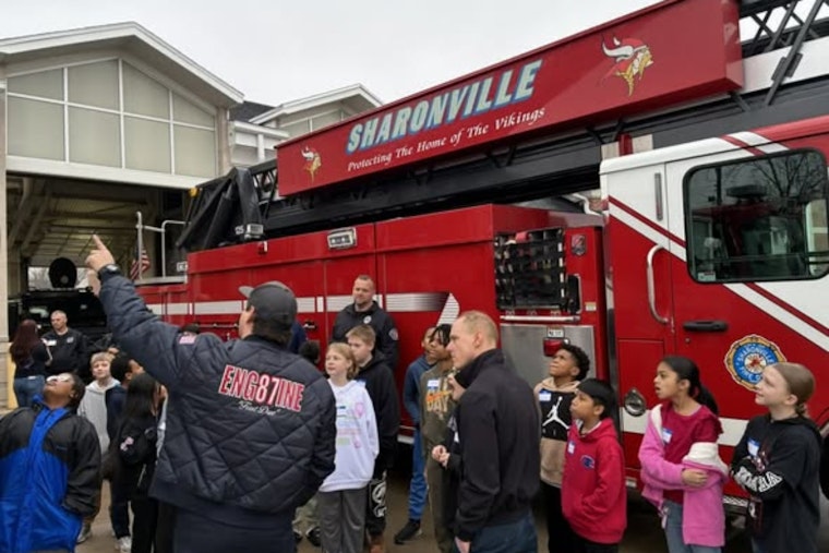Sharonville Students Explore First Responder Duties in Engaging "Touch A Truck" Field Trip Day