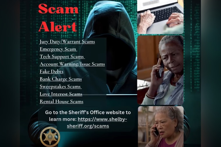 Shelby County Sheriff's Office Alerts Residents to Surge in Digital Scams Across the Region