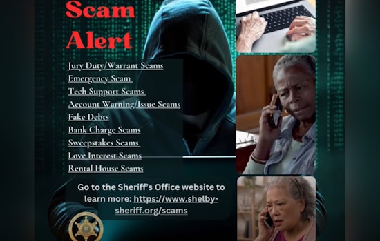Shelby County Sheriff's Office Alerts Residents to Surge in Digital Scams Across the Region