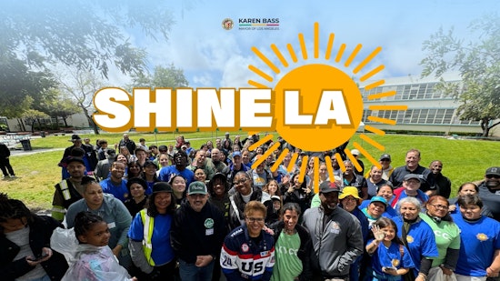 Shine LA, Hope the Mission Cook Up 10,000 Meals in Sylmar