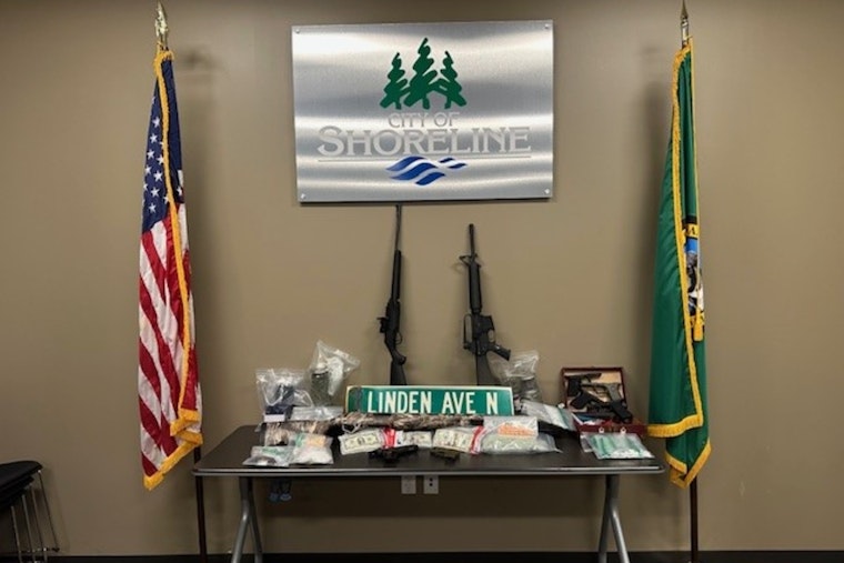 Shoreline Drug Raid Nets Trove of Pills, Guns and Cash