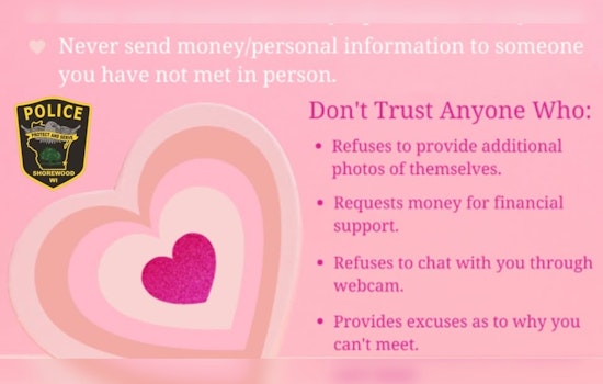 Shorewood Police Issue Warning on Rising Romance Scams in the Digital Dating Scene