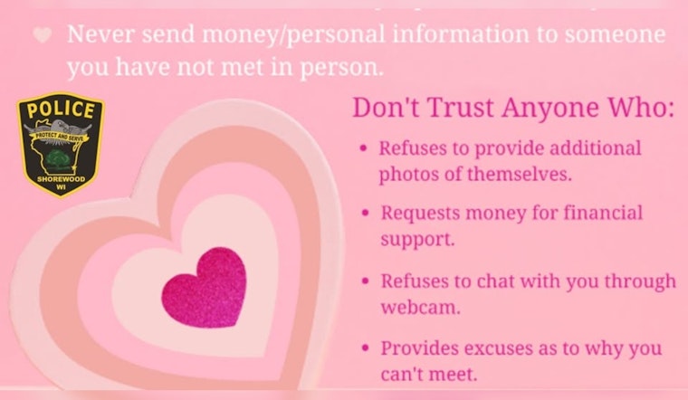 Shorewood Police Issue Warning on Rising Romance Scams in the Digital Dating Scene