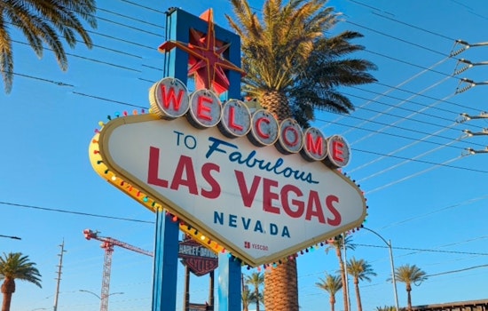 Sin City Bride Says 'I Do' to Her Kawasaki at Vegas Welcome Sign