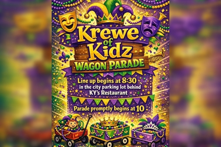 Slidell Gears Up for the Delightful Krewe of Kidz Parade and Post-Event Block Party